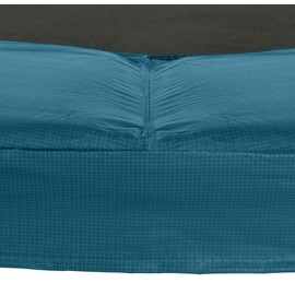 Outdoor Heights Super Round Trampoline Replacement Safety Pad |Spring Cover for Rectangular Trampoline | Durable, Water Resistant, 10" Wide| Fits Most Brands| 9 Foot - Aquamarine