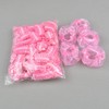 100 Pcs Disposable Ear Covers for Shower, Plastic Waterproof Ear