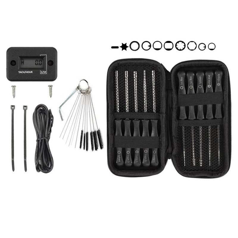 Hippotech Pack of 12 Carburetor Adjustment Tool and Speedometer Tachometer