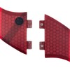 UPSURF Surfboard Fin Double Tabs K2.1 Size 5 Fins 5-Piece