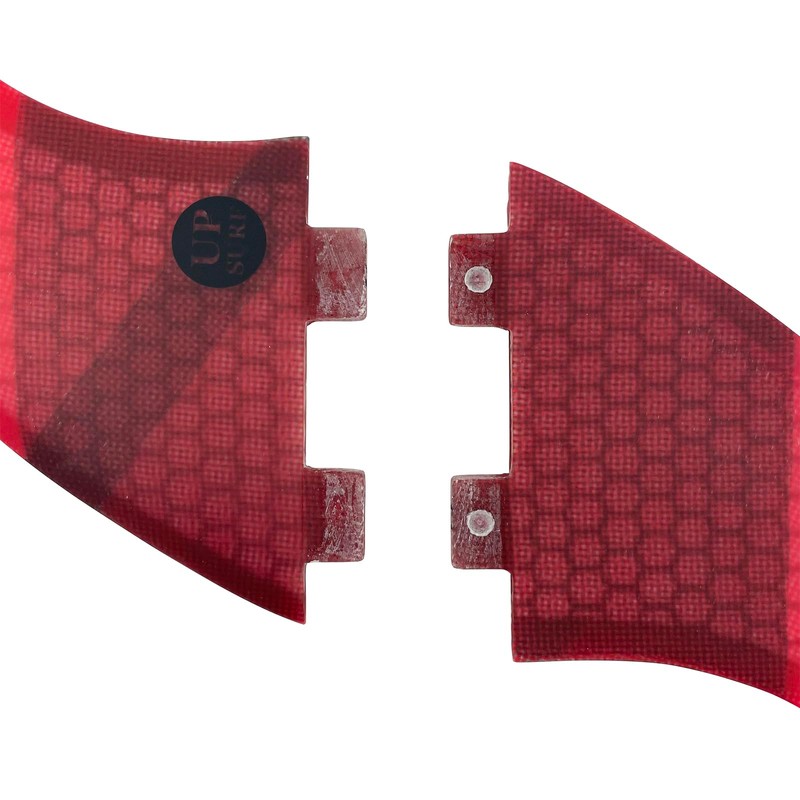 UPSURF Surfboard Fin Double Tabs K2.1 Size 5 Fins 5-Piece