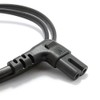 kenable Right Angle Figure 8 to Bare Wire Power Cord