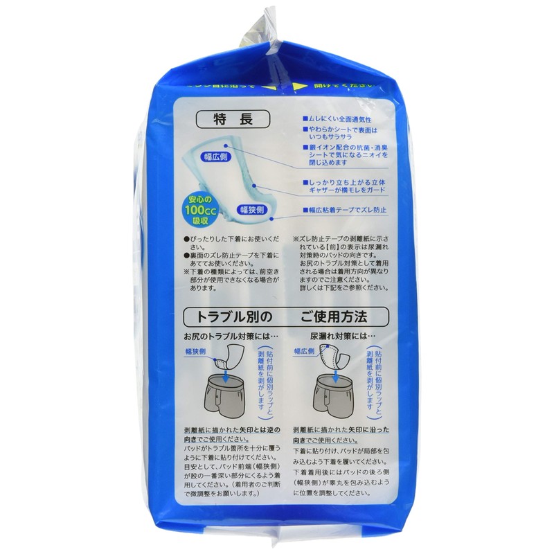 TRUSCO TMLCN7 Nuvola Men’s Buttock Trouble Prevention Pad