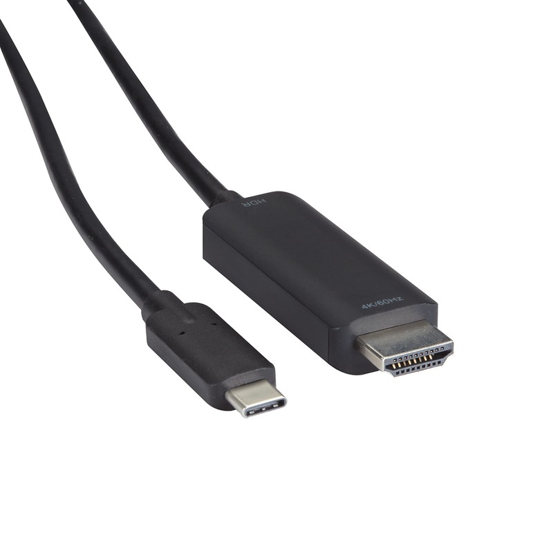Black Box USB-C to HDMI Active Adapter Cable, 4K60, HDR,