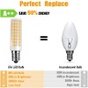 VOKWAK 4-Pack E14 LED Bulbs, Warm White 3000K, 8W (80W