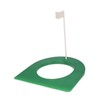 VICASKY Rubber Putting Cup with Hole and Flag Golf Practice
