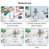 Limpiador Eléctrico para Brochas de Maquillaje, Portátil Automático con Recipiente