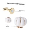 Mikinona Nail Practice Base Ceramic Pumpkin Nail Art Tool with