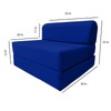 Amfuton Sleeper Chair Folding Foam Beds, Portable Sofa Bed Sit