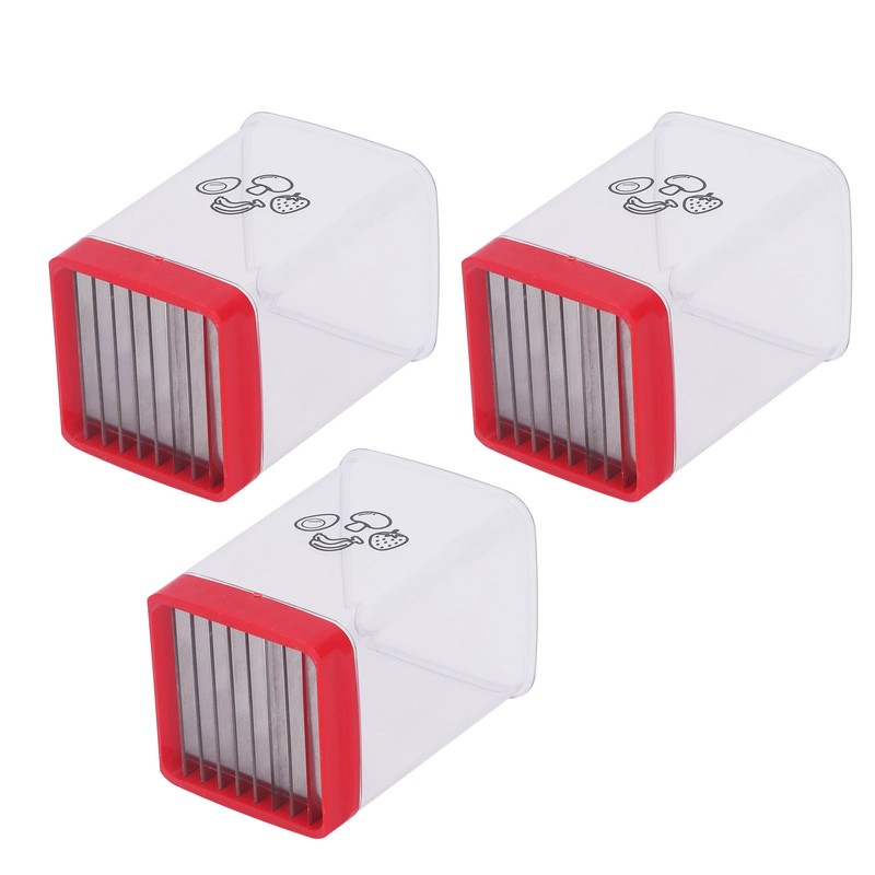Fruit and Vegetable Speed Cutter with Push Plate Stainless Steel