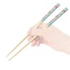 Skater ANT4 Bamboo Safety Chopsticks, 8.3 inches (21 cm), Swimmer,
