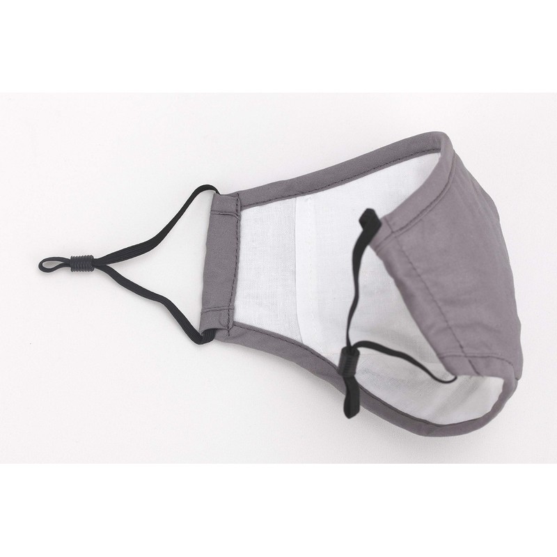 DualVertex Pack of 2 Unisex Dust Mask | Cotton Face