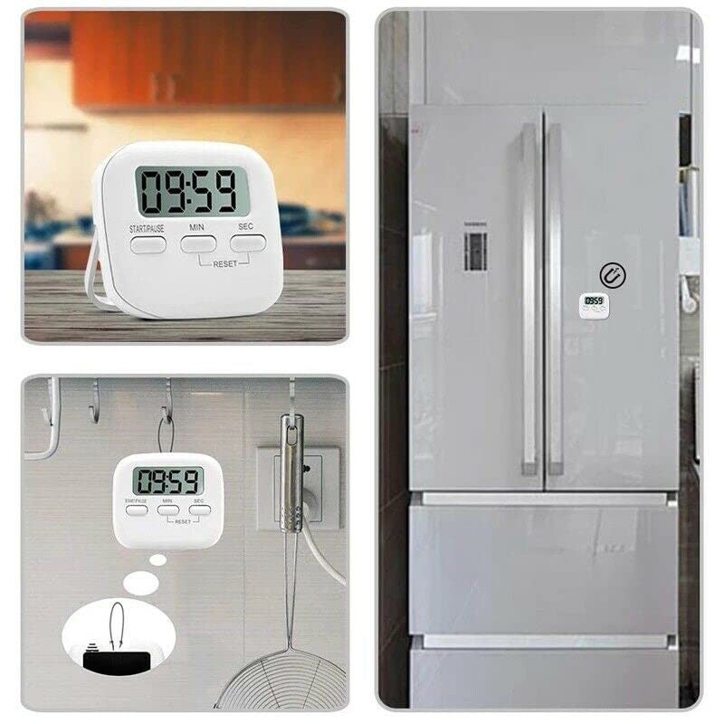 AIMALL Magnetic Digital Kitchen Cooking Timer 99 Minute Egg Count