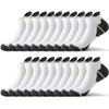 JOYNÉE 10 Pairs Mens Ankle Socks Athletic Running Socks with