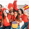 Runesol Spanish Hand Flags, 14 x 21 cm, Stick Flags,