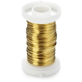 Gütermann/KnorrPrandell 6468845 - Filo Arrotolato, 0,6mm, Colore: Ottone