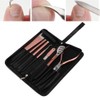 7pcs / set Pedicure Knife Toenail Knives Cuticle Remover Foot