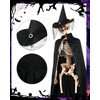 Tarpop Halloween 12 ft Skeleton Outfit Set Giant Skeleton Witch