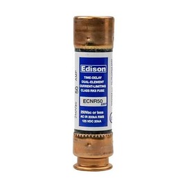 Compatible Replacement for Littlefuse FLNR-50 - Edison Time Delay Fuse - 50 Amp 250V - RK5 Dual Element