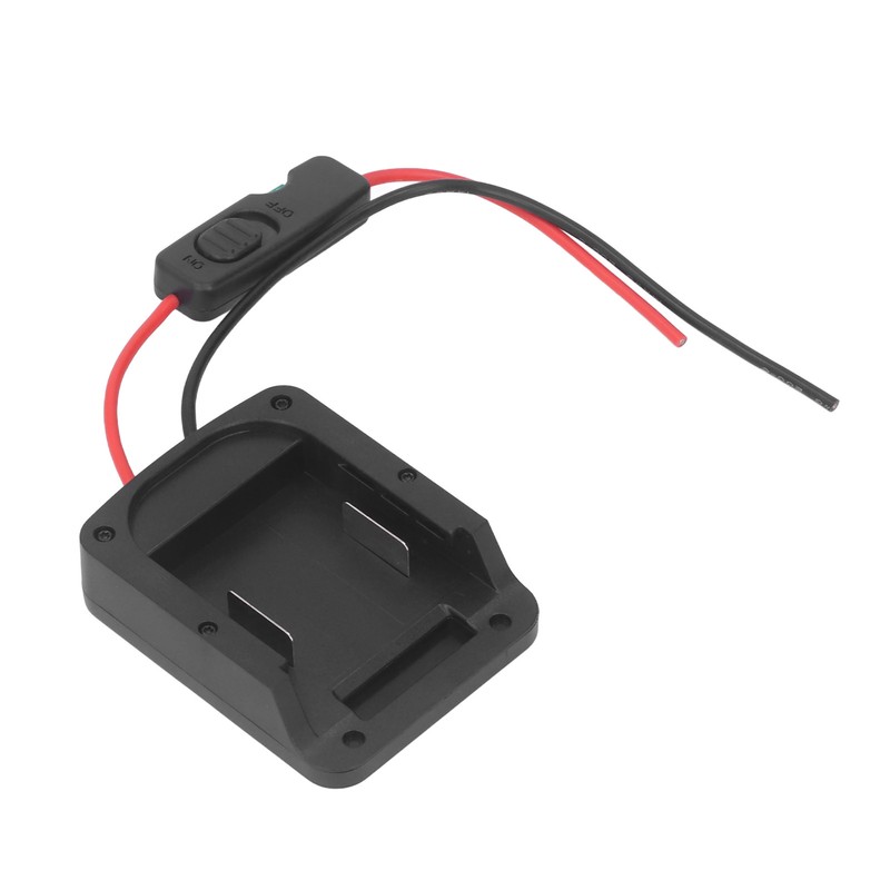 18V Battery Adapter Good Fit Lithium Battery Converter with Fuse