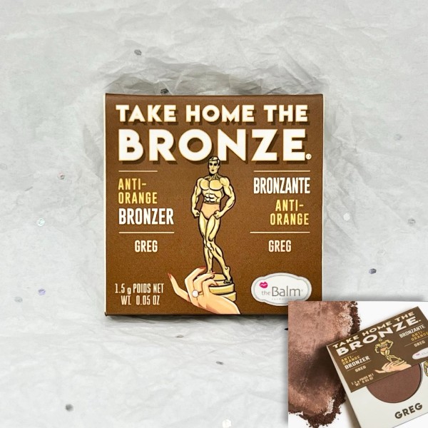 theBalm Take Home The Bronze Anti-Orange Bronzer GREG .05oz/1.5ml Travel