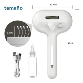 Cepillo De Vapor 3 En 1 Tecnologia Diazra Para Perros Y Gatos