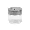 Tablecraft Glass Jar with Rotating Top, 1.5 oz