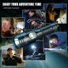 UniqueFire Portable Tactical Mini Flashlight, 1602 3 Modes LED Flashlight
