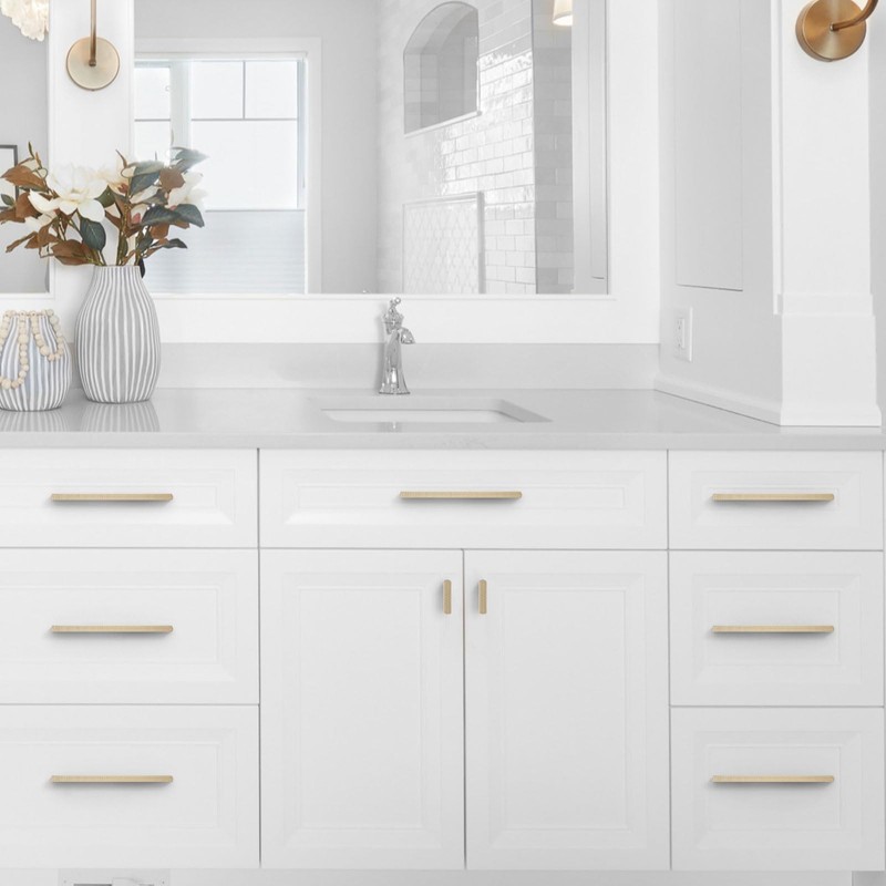 Coinkoly 10 Pack Brushed Gold 5 Inch(128mm) Hole Center Kitchen