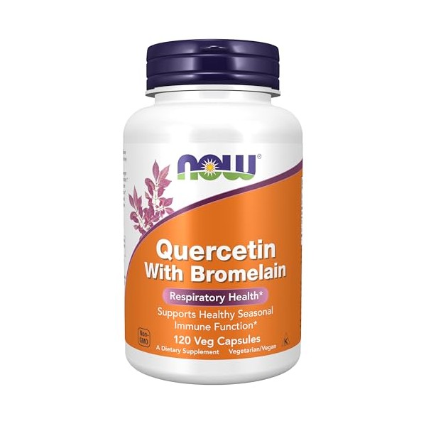 NOW Foods NOW Foods Supplements, Quercetin with Bromelain, Balanced Immune