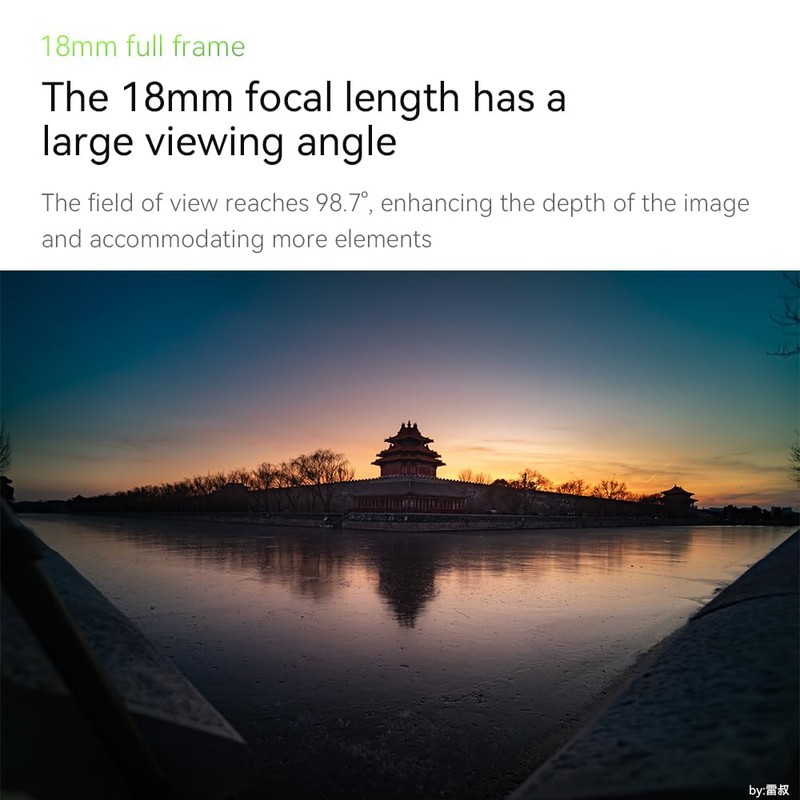 7artisans 18 mm F5.6 Full Format Lens for Sony E