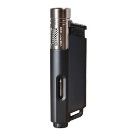 Vertigo Rave Single Torch Lighter Black