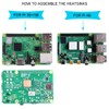 Youmile Pi Rack Case for Raspberry Pi 4 Model B,