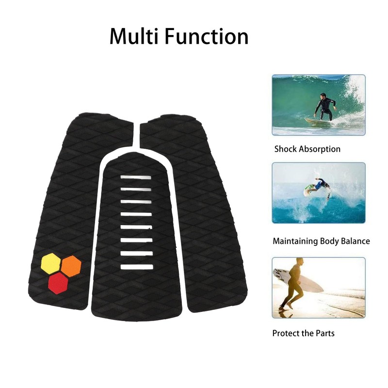 Drfeify Almohadilla de Tracción para Tabla de Surf, Accesorio de