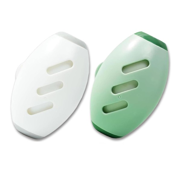 2 Stück Wiederverwendbare Fusselrolle, Reusable Lint Roller Mini Fusselrolle Gel