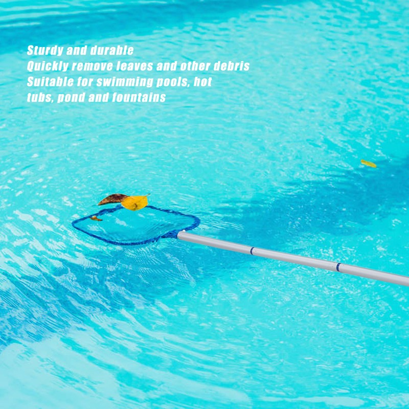 Pool Skimmer Sturdy Durable Plastic Detachable Easy Assembly Nylon Net