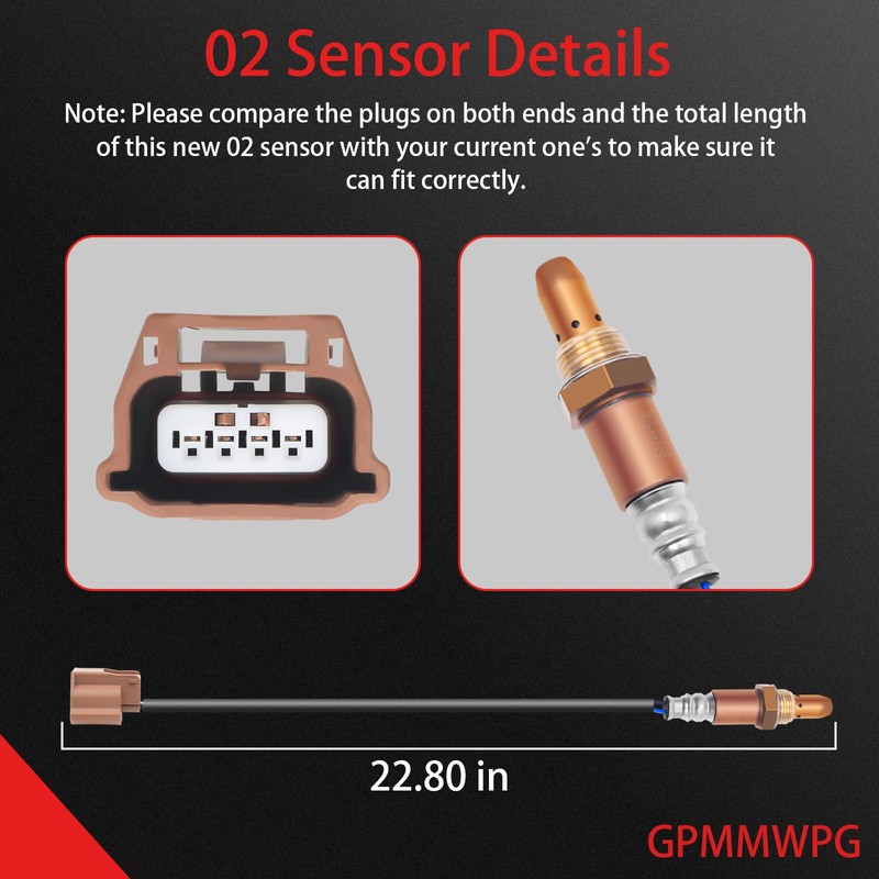 GPMMWPG 2PCS O2 Sensor 234-9135, 02 Sensor Upstream Downstream, Automotive