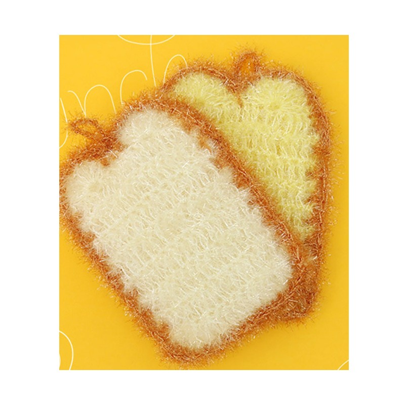 유하우스 난달라 샌드위치 2겹 아크릴수세미, 4개입, 1세트 Yuhouse Nandala Sandwich