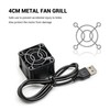 YIMATEECO 40mm Fan Grill Guard, 2 Pack CPU Case Fan