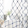 Top Finel White Sheer Curtains 96 Inches Long Navy Blue