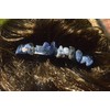 Sodalite Stone Hair Combs (Quantity of 2)
