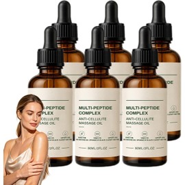 Aceite Corporal Complejo Multipéptido para Estiramiento De La Piel. (6PCS)