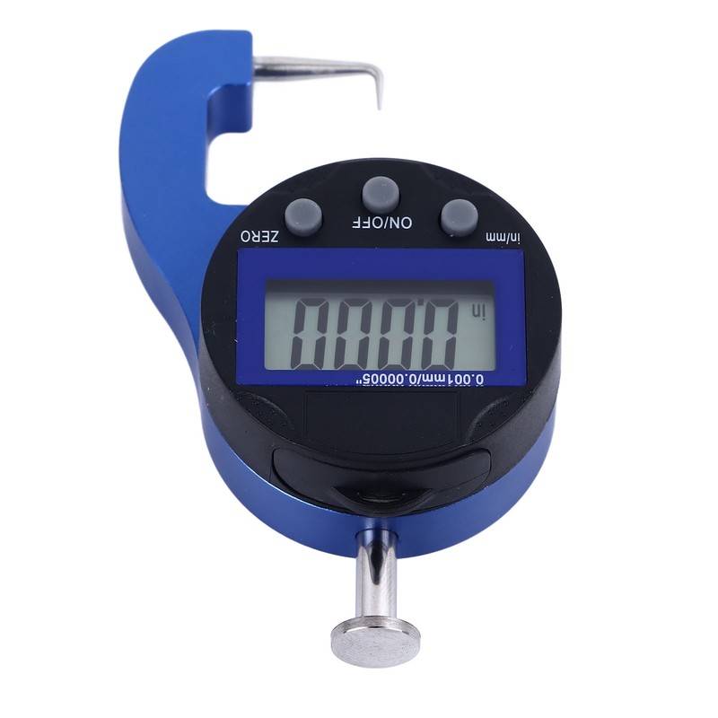 Micro Digital Thickness Gauge 0.0005in 0.01mm High Accuracy Thickness Measuring