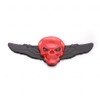 2X 3D Skeleton Skull Emblem Metal Badge Car Badge Sticker