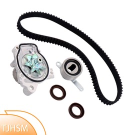 TJHSM Timing Belt Kit Water Pump Replacement for 19200-P2A-A01 Replacement for Civic HX 1.6L 1996-2000