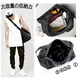 Marosam Sports Bag, Enamel Pool Bag, Waterproof, Shoulder Bag, Unisex, blue