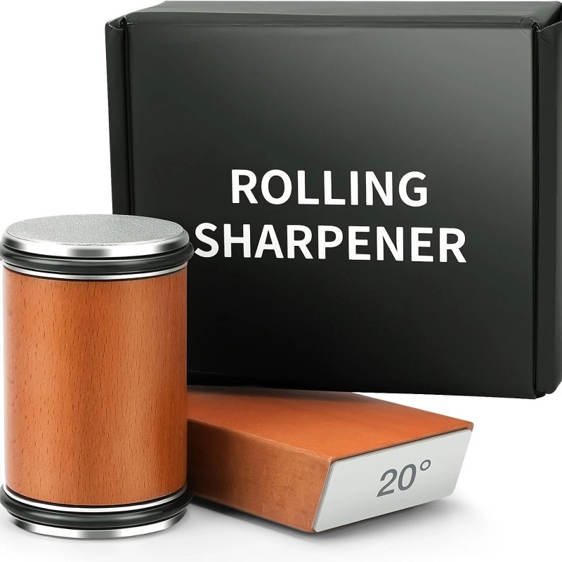 Unbranded Tumbler Diamond Sharpener Tumbler Rolling Knife Sharpening 15° And