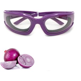QHFlashbuy Onion Glasses, Kitchen Accessories, Onion Protective Glasses, Windproof Onion Glasses, Eye Protector for Chopper Onions, Tear-Resistant, Cutting, Chopping, Dustproof