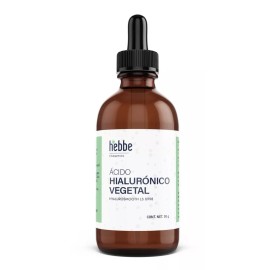 HEBBE COSMETICS AHSVA3 FC4 AVG17 1VTL1 Ácido Hialuronico Vegetal Líquido Puro (uso Cosmético) 50 G