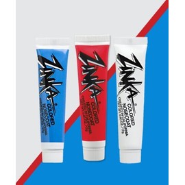 Zinka Team Face Paint and Sun Block - New York - White/Red/Blue